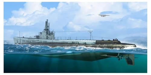 HobbyBoss 383524 1:350-USS Gato SS-212 1944 Modellbausatz, Geformte Farbe von Hobby Boss