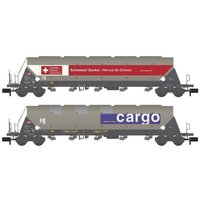 Hobbytrain H23479 N 2er-Set Silowagen Taggnpps der SBB Cargo von Hobbytrain