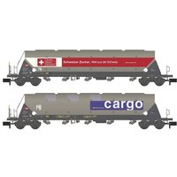 Hobbytrain H23479 N 2er-Set Silowagen Taggnpps der SBB Cargo von Hobbytrain