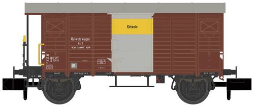 Hobbytrain H24205 N Gedeckter Güterwagen K2 Ölwehr der SBB von Hobbytrain