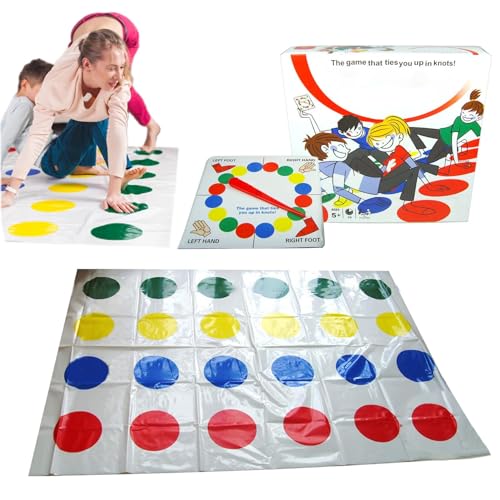 Hobngmuc Bodenspiele für Kleinkinder,Bodenspiel, Balance-Partyspiel, Indoor-Balancier-Partyspiel, lehrreiches Multiplayer-Balance-Spielset, lustiges Partyspiel für Kinder und Erwachsene von Hobngmuc