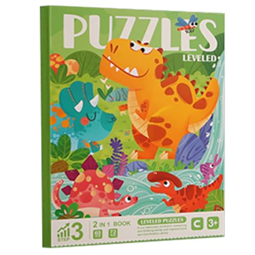 Hobngmuc Buch mit magnetischen Puzzles für Kinder, magnetische Puzzles für Kleinkinder - Magnetisches Puzzlebuch für -Brettspiele - Lustiges Magnet-Puzzlebuch für Kinder, Lernspielzeug für Kinder im von Hobngmuc