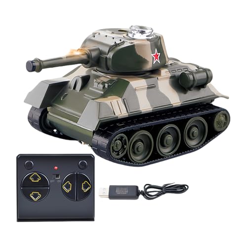 Hobngmuc Fernbedienungs Panzer - Lehrreiches Kampfpanzer-Spielzeug | Interaktives Mini Fahrzeug für Mint-Lernen Kinder Indoor Spielzimmer Hobngmuc Fernbedienungs Panzer - Lehrreiches Kampfpanzer-Spielzeug | Interaktives Mini Fahrzeug für Mint-Lernen Kinder Indoor Spielzimmer von Hobngmuc