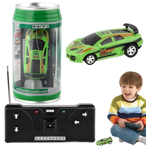 Hobngmuc Ferngesteuertes Auto für Kinder, ferngesteuertes Auto mit Dosen,Simulations-Driftauto mit Dosen-Design - Ferngesteuertes Fahrzeug, tragbares Hobby-RC-Autospielzeug für Ostern, Geburtstag, von Hobngmuc