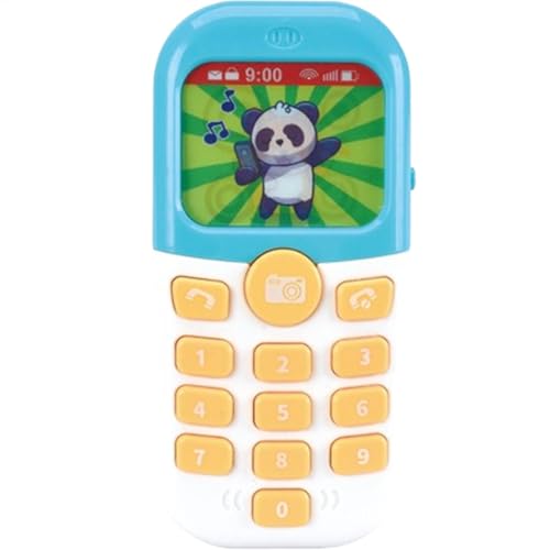 Hobngmuc -Handyspielzeug, Spieltelefon für Kinder - Pretend Phone Toys -Lernspielzeug | Spielen Sie simuliertes Kinderspielzeug, Cartoon-Vorschul-Lernspielzeug für Kinder von Hobngmuc