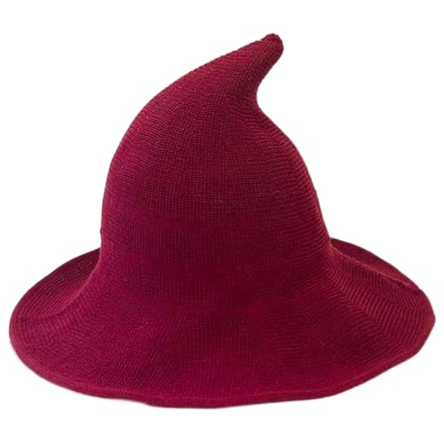Hobngmuc Hexenhut, Spitzer Hexenhut Kostüm Für Damen Und Herren, Leichtes Kopfbekleidungs Verkleidungszubehör Für Herren Erwachsene Feste Maskenbälle Bühnenauftritte Hobngmuc Hexenhut, Spitzer Hexenhut Kostüm Für Damen Und Herren, Leichtes Kopfbekleidungs Verkleidungszubehör Für Herren Erwachsene Feste Maskenbälle Bühnenauftritte von Hobngmuc