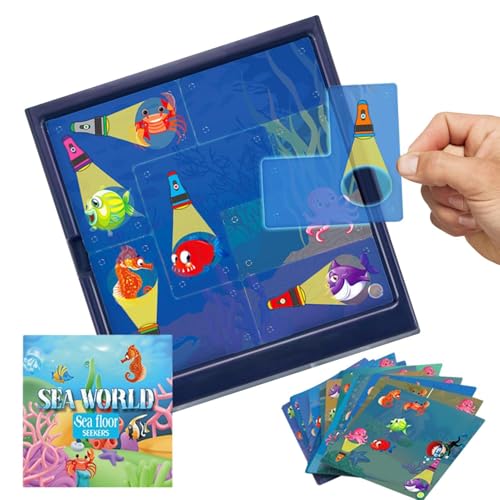 Hobngmuc Lustige Brettspiele für Kinder, Strategiespiele - Stem-Strategiespiel-Puzzle - 60 Herausforderungen für Kinder-Reisespielzeug, interaktive logische Denkspiele für Kinder im Freien auf Reisen von Hobngmuc