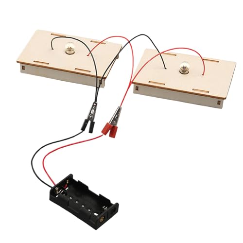 Hobngmuc Physik Wissenschaft Lernspielzeug, Elektrizitätsset Für Kinder, Physik Experimentierausrüstung Für Kinder, Parallele Schaltung Elektrizität Lernen Für Grundschüler von Hobngmuc