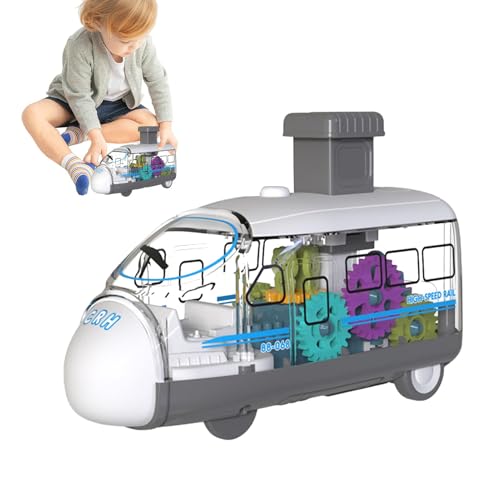 Hobngmuc Press and Go-Autospielzeug,Push ​​and Go-Autospielzeug,Beleuchtetes Handschiebeauto-Spielzeug - Reibungsbetriebenes Spielzeugauto, frühes Lernspielzeug für und Mädchen ab 3 Jahren von Hobngmuc