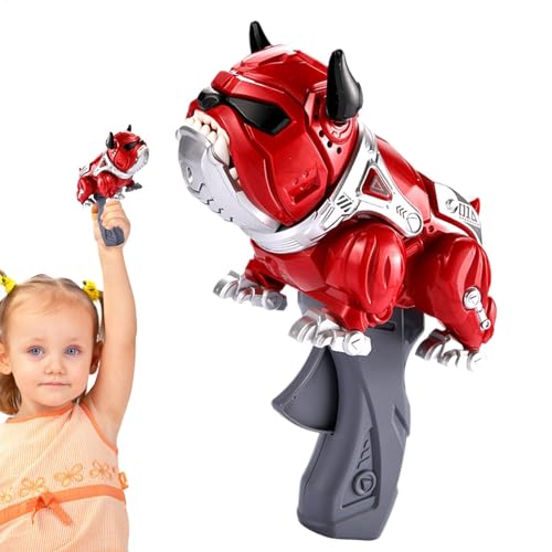 Hobngmuc Verformungsspielzeug, Verwandlungsspielzeug für | Mechanische Bulldog-Shooter-Actionfiguren - Hundefigur, Puppe, Cartoon, Anime, Bulldogge, süßes Haustiermodell, lustiges Spielzeug für Kinder von Hobngmuc