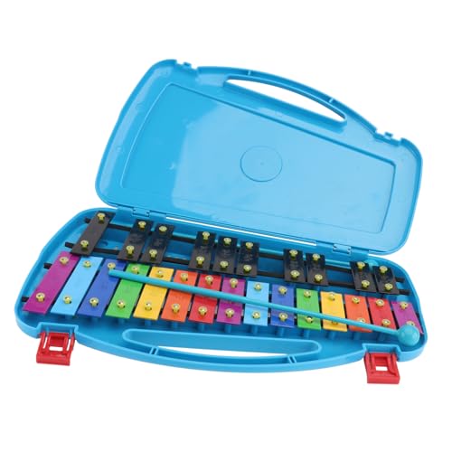 Hoement 1 Stück 25 Noten Percussion Kinder Percussion Metallophon Percussion Kinder Percussion Musikspielzeug Toddle Percussion Metall Percussion Kinder Früherziehungsinstrumente von Hoement