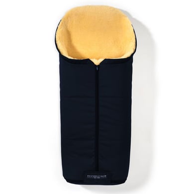 Hofbrucker Kinderwagen Lammfell Fußsack Iglu Hergestellt in Deutschland navy blue von Hofbrucker