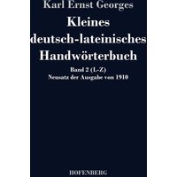 Kleines deutsch-lateinisches Handwörterbuch von Hofenberg