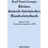 Kleines deutsch-lateinisches Handwörterbuch von Hofenberg