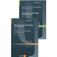 Dictionary of Psychology and Psychiatry / Wörterbuch der Psychologie und Psychiatrie von Hogrefe Publishing