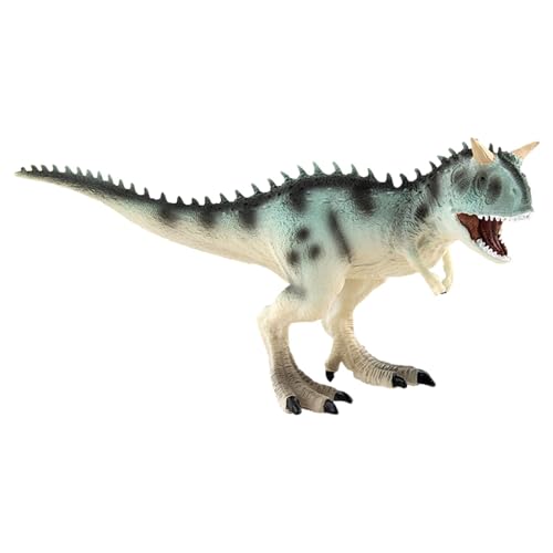 Hogvinnatil Dinosauriermodell, Dinosauriermodelle realistisch, Carnotaurus Triceratops Figuren, Realistisch aussehende Dino-Statue für Mädchen Kinder Kinder von Hogvinnatil