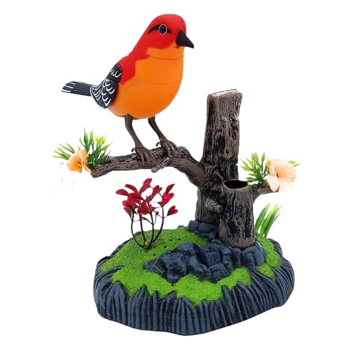 Hogvinnatil Elektronischer Simulationsvogel Als Haustier,Niedlicher Zwitschernder Stifthalter - Dekorativer Realistischer Haustiervogel Für Schulkinder Kinderzimmer Wohnzimmer Küche Erwachsene Hogvinnatil Elektronischer Simulationsvogel Als Haustier,Niedlicher Zwitschernder Stifthalter - Dekorativer Realistischer Haustiervogel Für Schulkinder Kinderzimmer Wohnzimmer Küche Erwachsene von Hogvinnatil