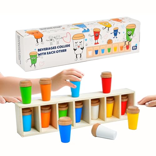 Hogvinnatil Farbspiel, Flaschenspiel, Lernspielzeug zur Gedächtnisförderung für Kinder Erwachsene Mädchen Geburtstag Familie Drinnen Draußen Picknick Hogvinnatil Farbspiel, Flaschenspiel, Lernspielzeug zur Gedächtnisförderung für Kinder Erwachsene Mädchen Geburtstag Familie Drinnen Draußen Picknick von Hogvinnatil