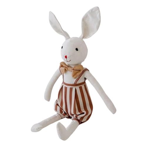 Hogvinnatil Kuscheltier Hasen 49 X 13 X 7 cm Plüsch Hasen Stofftier Kuscheltiere Flauschiger Stofftier-Hasen Zum Spielen Kuschelhase Plüschtiere Für Mädchen Kinder Osterhase Puppe Geschenk Für Kinder von Hogvinnatil