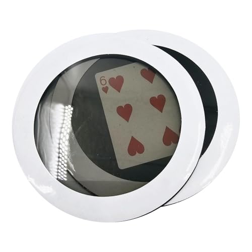 Hogvinnatil Magic Pokerkarten, Kartentricks - Lustige Zauberrequisiten,Magische Pokerkarten, Spielkarten, Spiegeltrickkarten für Anfänger, Vorhersage-Zaubertricks für Zuhause von Hogvinnatil