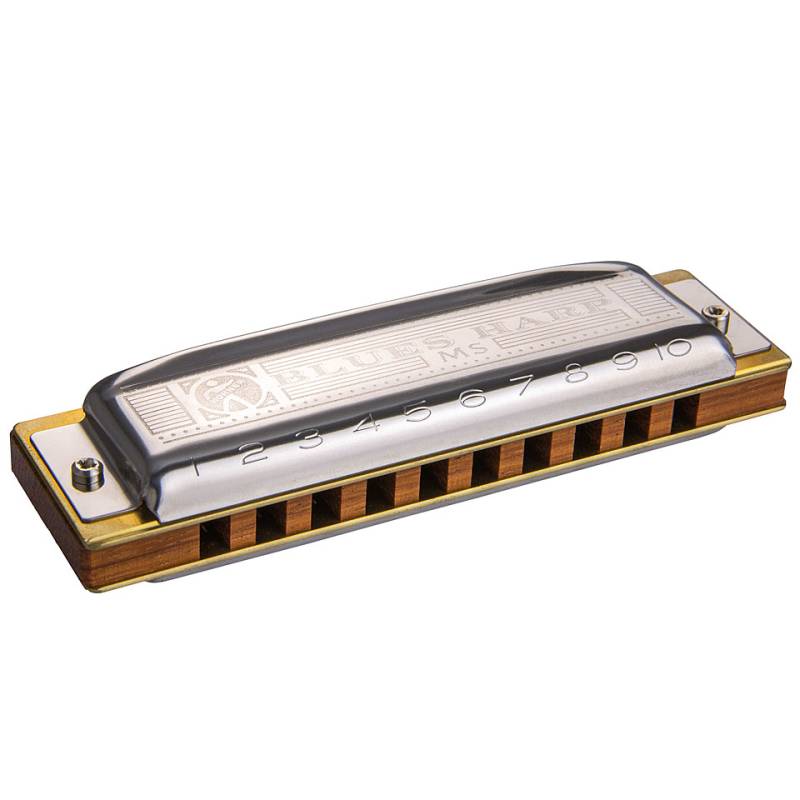 Hohner Blues Harp MS C Richter-Mundharmonika von Hohner