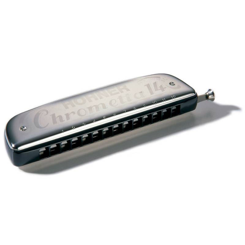 Hohner Chrometta 14 C chromatische Mundharmonika von Hohner