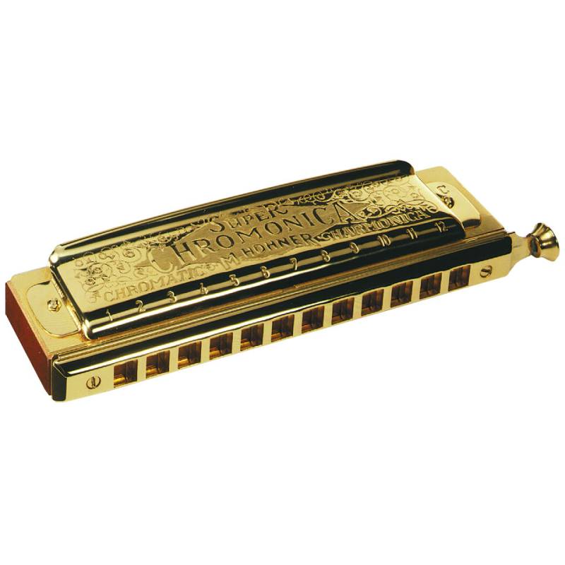 Hohner Chromonica II 270 C Gold chromatische Mundharmonika von Hohner