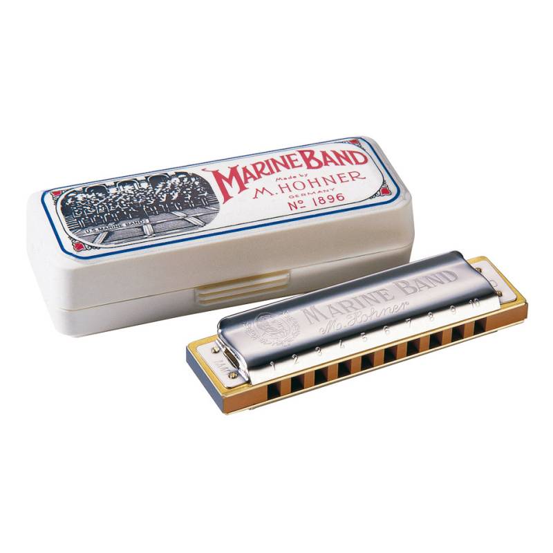 Hohner Marine Band Classic HM A Richter-Mundharmonika von Hohner