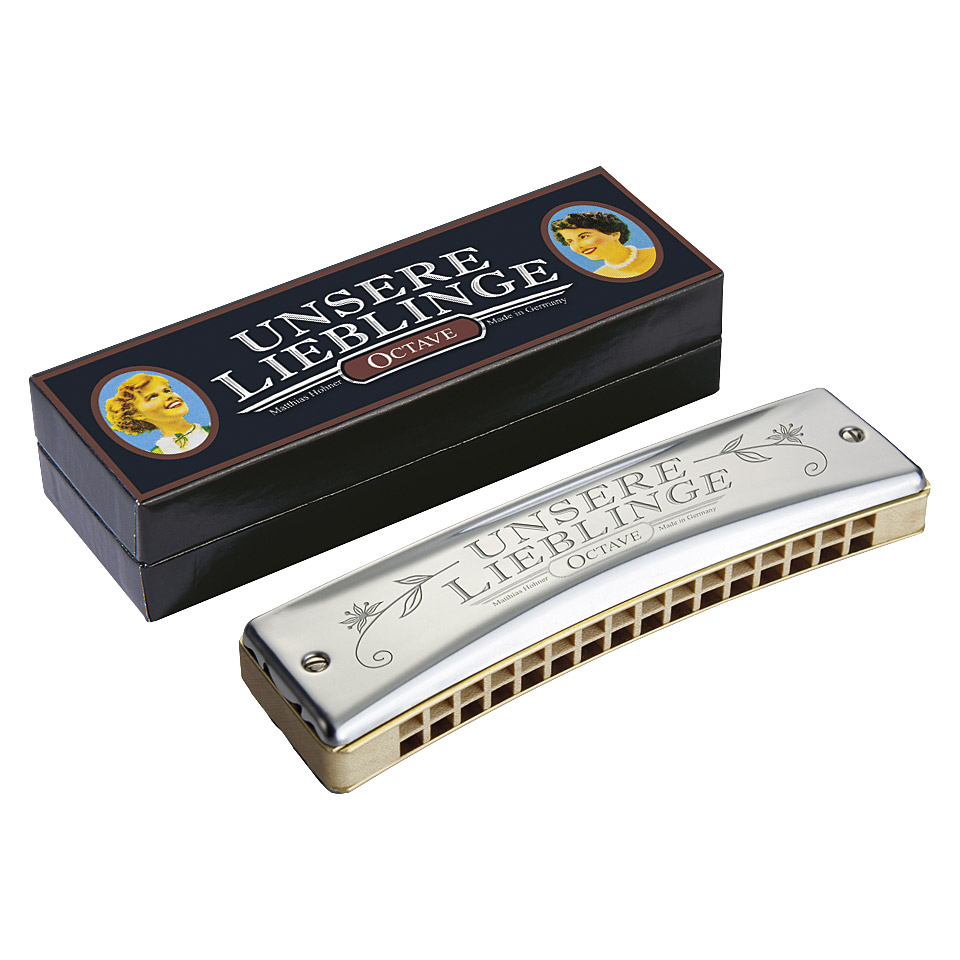 Hohner Unsere Lieblinge 32 G Wiener Oktav-Mundharmonika von Hohner