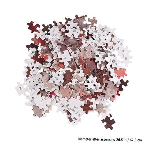 Hohopeti 1 Satz 1000 Stück Dekompressionsrätsel Puzzle Rätsel zum Sonnensystem Weltraum Rätsel stressabbau Spielzeug dekompressionsspielzeug dekompression Spielzeug holzpuzzel Holz rätsel von Hohopeti