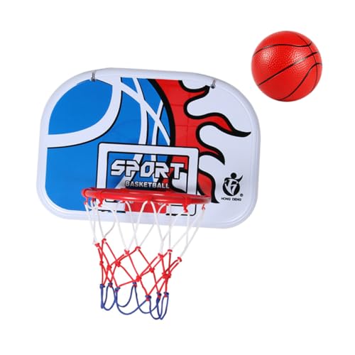 Hohopeti 1 Satz Basketballspielzeug Für Die Wand Wand-Mini-Reifen Kinder-basketballkorb Im Freien Minireifen Für Kinder Basketballkorb-Spiel Basketballtor Für Kinder Tür-Mini-Reifen Blue von Hohopeti