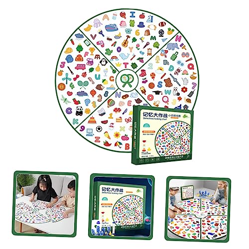 Hohopeti 1 Satz Denkspiel Kinderspielzeug Spielzeug Für Kinder Gedächtnistrainingsspiele Spielzeug Puzzlespiel Für Kinder Desktop-Spielzeug Puzzle-Spielzeug Kinderspiele Spielzeug Papier von Hohopeti