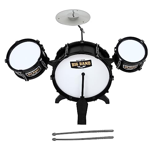 Hohopeti 1 Satz Jazztrommel Für Kinder Jazz-Drum-Spielzeug Schlagzeug Musikalisches Trommelspielzeug Minispielzeug Für Kinder Mesh-Drum-Pads Musikalische Trommel Kinder Spielset Plastik von Hohopeti