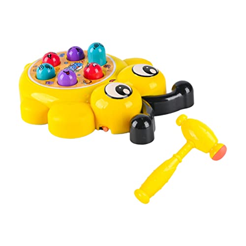 Hohopeti 1 Satz -Spielzeug Interaktives Whack-Spiel Mole Maulwurf Spielzeug Interaktives Spielzeug Für Kinder Entzückendes Maulwurf-Spielzeug Elektronisches Spiel Abs Yellow von Hohopeti