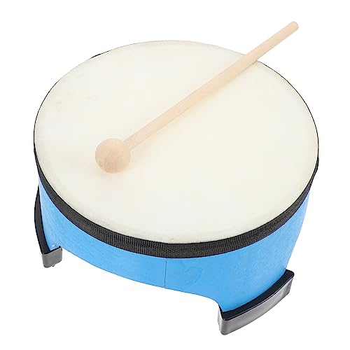 Hohopeti 1 Satz große Trommel aus Schaffell Trommel für Kinder Kindertrommel Musiktrommel kinderinstrumente Kinder musikinstrumente Bodentrommel Percussion-Spielzeug-Trommel Holzkreis von Hohopeti