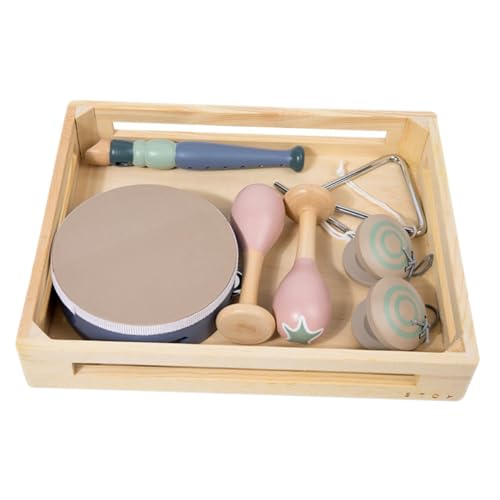 Hohopeti 1 Set Kleinkind Musikinstrumenten Set Kleinkind Spielzeug Kinderspielzeug Musikinstrumente Schlaginstrument Spielzeug Handglocken Für Kleinkinder Musikinstrument von Hohopeti