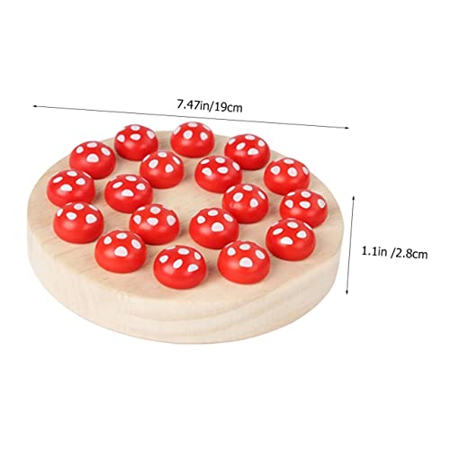 Hohopeti 1 Set Memory Matching Schachspielzeug Holzbrettspiel Kinder Bildungsspielzeug Interaktives Spielzeug von Hohopeti