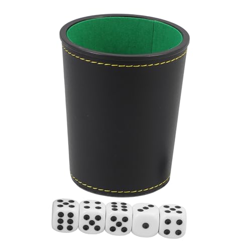 Hohopeti 1 Set Würfel Brettspiel Würfel Shaker Halter Festival Würfelbecher Spielzubehör Würfel Shaker Würfel Aufbewahrungsbecher Würfel Shaker Becher Individueller Würfelbecher von Hohopeti