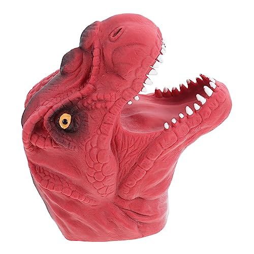 Hohopeti 1 Dinosaurier Handpuppe Tiere Fingerpuppen Fingerpuppe Dino Kopf Fingerspielzeug Dinosaurier Fingerspielzeug Kinderspielzeug Kinderfingerspielzeug Interaktives Spielzeug von Hohopeti