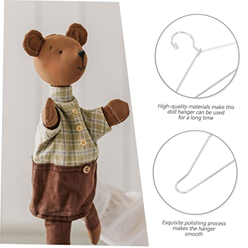 Hohopeti 10 Stück Kleine Metall kleiderbügel für Puppen und Haustierkleidung Stabile Mini bügel Platzsparend Flexibel zur Kleidungspflege und Organisation Hohopeti 10 Stück Kleine Metall kleiderbügel für Puppen und Haustierkleidung Stabile Mini bügel Platzsparend Flexibel zur Kleidungspflege und Organisation von Hohopeti