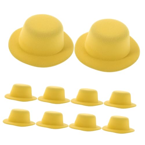 Hohopeti 10 Stück Mini Puppenhüte in Leichte DIY Bastelhüte für Puppen und Haustiere Kleine Filzhüte als Partydekoration und Haaraccessoires für Kreative Handwerksprojekte Hohopeti 10 Stück Mini Puppenhüte in Leichte DIY Bastelhüte für Puppen und Haustiere Kleine Filzhüte als Partydekoration und Haaraccessoires für Kreative Handwerksprojekte von Hohopeti