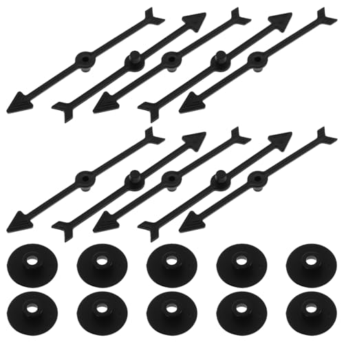 Hohopeti 10 Stück Teiliges Drehbarer Spielzeiger aus Robustem Kunststoff für Brettspiele Wiederverwendbare Zeiger DIY Zubehör für Interaktive Kinderspiele und Lernspiele Hohopeti 10 Stück Teiliges Drehbarer Spielzeiger aus Robustem Kunststoff für Brettspiele Wiederverwendbare Zeiger DIY Zubehör für Interaktive Kinderspiele und Lernspiele von Hohopeti