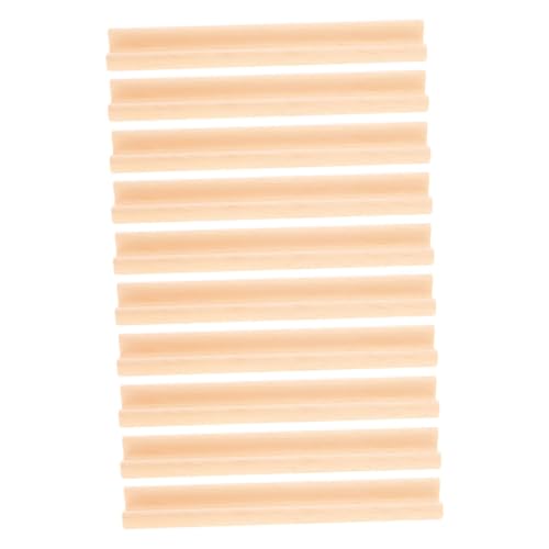 Hohopeti 10 Stück Teiliges Holz Domino tablett mit Ständern Multifunktionale Domino Buchstabenhalter für Spielkarten DIY Holzständer für Familien Lernspiele Hohopeti 10 Stück Teiliges Holz Domino tablett mit Ständern Multifunktionale Domino Buchstabenhalter für Spielkarten DIY Holzständer für Familien Lernspiele von Hohopeti