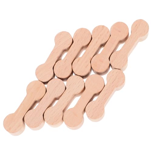Hohopeti 10 Stück Teiliges Holzschienen Verbinder Stabile Eisenbahn Schienenverbinder aus Robustem Holz Sicherer Halt für Kompatibel mit Holzeisenbahn Zubehör für Modelleisenbahn Aufbau Hohopeti 10 Stück Teiliges Holzschienen Verbinder Stabile Eisenbahn Schienenverbinder aus Robustem Holz Sicherer Halt für Kompatibel mit Holzeisenbahn Zubehör für Modelleisenbahn Aufbau von Hohopeti