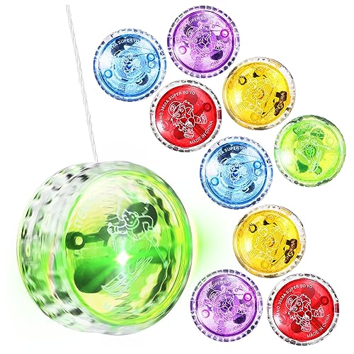 Hohopeti 10 Stück Teiliges Kleine Bunte Yo Yo Bälle aus Kunststoff Lustiges Lernspielzeug für Jahre Handliches Leichtes Geschicklichkeitsspielzeug als Partygeschenk und Bulk Toys Hohopeti 10 Stück Teiliges Kleine Bunte Yo Yo Bälle aus Kunststoff Lustiges Lernspielzeug für Jahre Handliches Leichtes Geschicklichkeitsspielzeug als Partygeschenk und Bulk Toys von Hohopeti