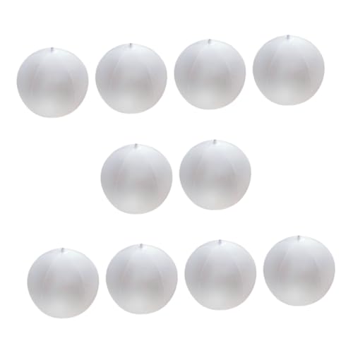 Hohopeti 10 Stück Teiliges Strandball Halbtransparente Matte Beachbälle Aufblasbar Multifunktional für Outdoor Vielseitig Werfbar als Kinderzubehör Hohopeti 10 Stück Teiliges Strandball Halbtransparente Matte Beachbälle Aufblasbar Multifunktional für Outdoor Vielseitig Werfbar als Kinderzubehör von Hohopeti