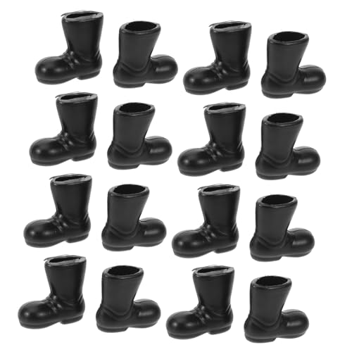 Hohopeti 100 Stück Mini-Weihnachtsstiefel funkeln DIY-Bastelschuhe Ausfall Figur Artikel Miniaturschuhe für Dollhouse Mini Weihnachtsmann Stiefel Weihnachtsstiefelverzierung Plastik Schwarz Hohopeti 100 Stück Mini-Weihnachtsstiefel funkeln DIY-Bastelschuhe Ausfall Figur Artikel Miniaturschuhe für Dollhouse Mini Weihnachtsmann Stiefel Weihnachtsstiefelverzierung Plastik Schwarz von Hohopeti