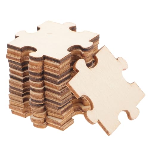 Hohopeti 100 Stück Teiliges DIY Holzpuzzle zum Selbstgestalten Blanko Puzzleteile aus Glattem Holz zum Bemalen und Basteln Leichte und Stabile Holzteile für Kreatives Gestalten und Hohopeti 100 Stück Teiliges DIY Holzpuzzle zum Selbstgestalten Blanko Puzzleteile aus Glattem Holz zum Bemalen und Basteln Leichte und Stabile Holzteile für Kreatives Gestalten und von Hohopeti
