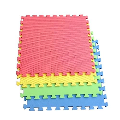 Hohopeti 10St -Bodenmatte Gym Bodenmatte Kinder Spielkissen für Kleinkinder ineinandergreifende Fußmatten Puzzlematte Spielmatte Krabbelmatte für Babys -Puzzle-Matte von Hohopeti