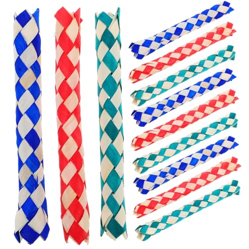 Hohopeti 12 Stück Teiliges Chinesisches Bambus Fingerfallen Robustes Fingerklemmspielzeug für Bunte Mitgebsel für Geburtstagsfeiern Geeignet als Cage Stuffer Langlebiges Partyspielzeug Hohopeti 12 Stück Teiliges Chinesisches Bambus Fingerfallen Robustes Fingerklemmspielzeug für Bunte Mitgebsel für Geburtstagsfeiern Geeignet als Cage Stuffer Langlebiges Partyspielzeug von Hohopeti